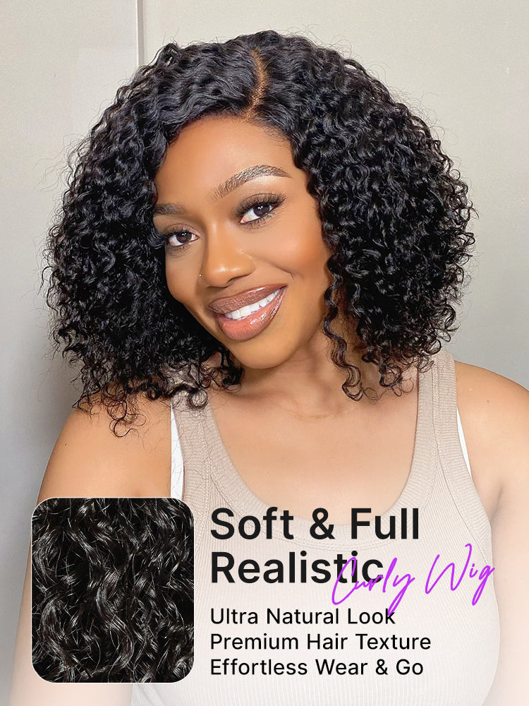 180% Density Kinky Curly PartingMax Glueless 7x6 Closure HD Lace Wig Pre-Cut Lace Flexi-Fit Drawstring Cap-22