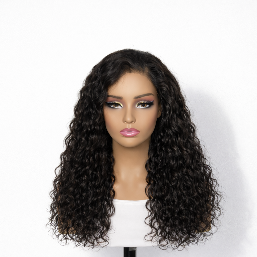 Luvme Hair lace long wig in 18 to 20 inches, one-piece-only, natural straight style, US-only, no code needed.