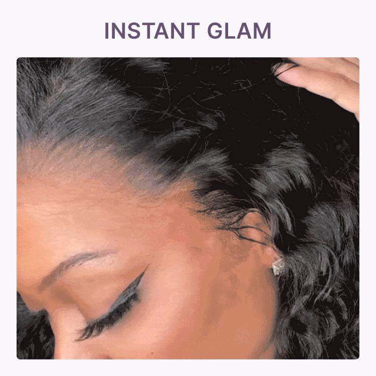 PreMax 180% / 250% Density Water Wave Glueless Flexi-Fit Drawstring 13x4 Frontal Lace Fluffy Curly Wig Pre-Cut Lace-42