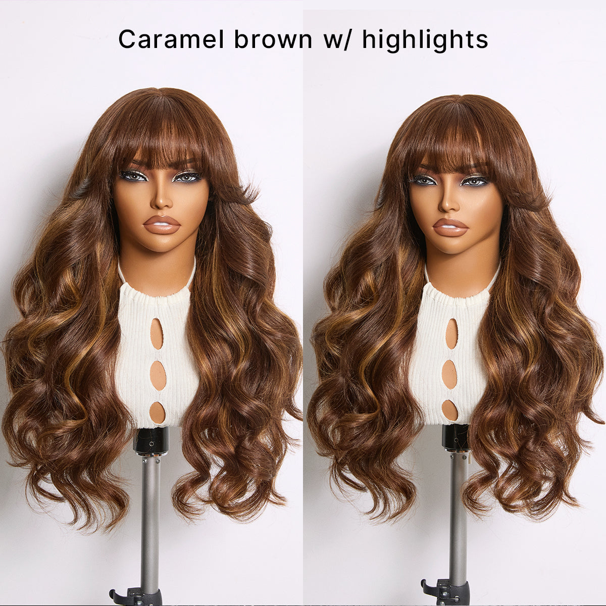 Luvme Hair Fly First Lady RawMagic x Kim Kimble Loose Body Wave 13x6 HD frontal lace wig with natural waves and lace front detailing