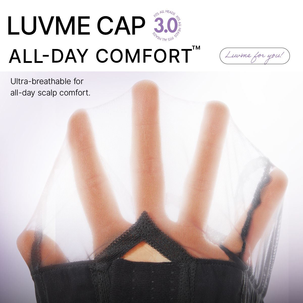 Luvme All-Day Comfort™ Wig PartingMax Brown Highlights Funmi Curly 7x6 Closure HD Lace Glueless Wig Pre Cut Lace-52