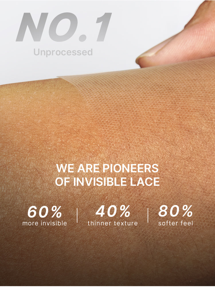 Wear & Go Ombre Brown Fluffy Curly 180% Density Glueless 5x5 Closure HD Lace Wig Pre-Cut Lace-11