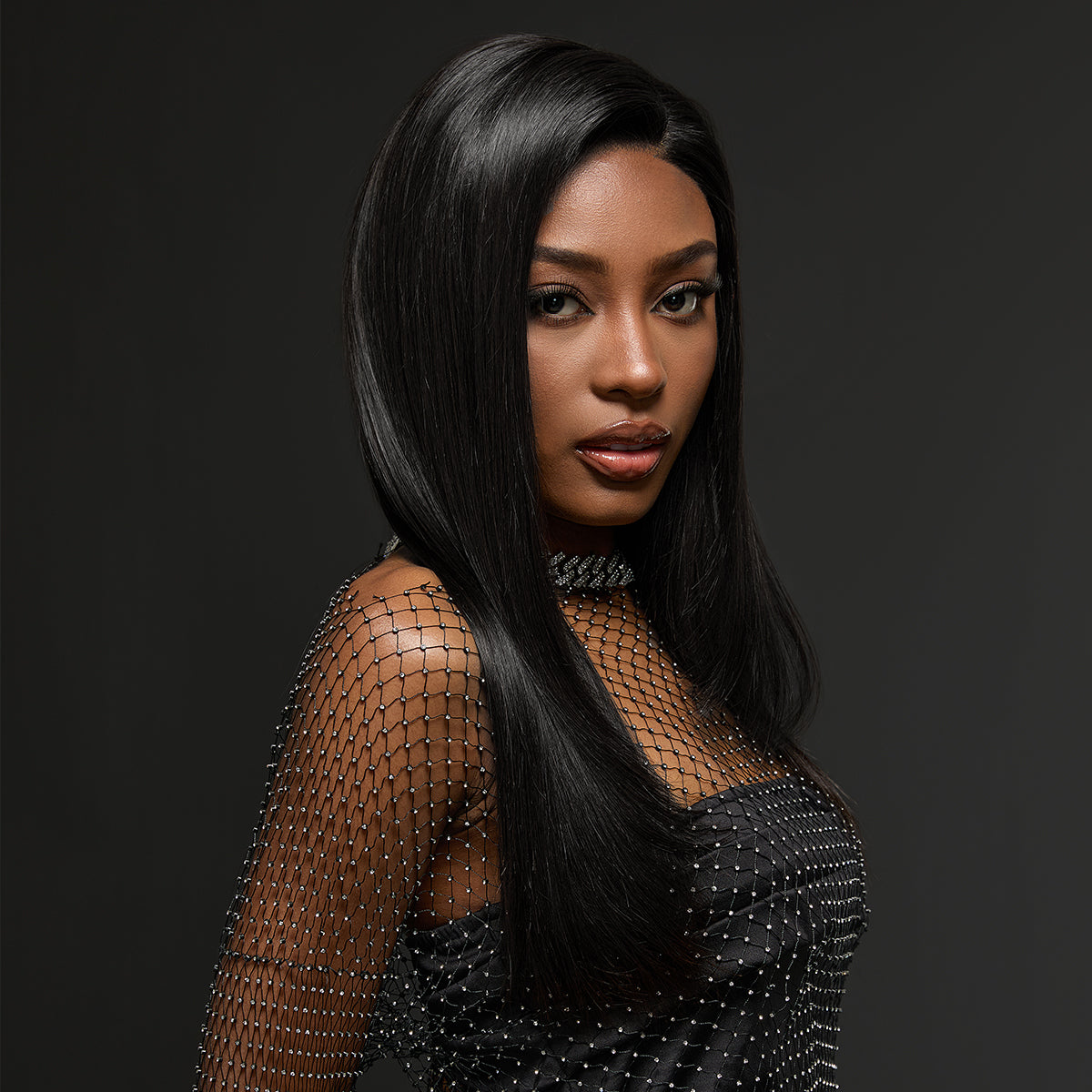 Luvme Hair It Girl RawMagic x Kim Kimble Icon Collection silky straight 13x6 lace wig with HD lace and drawstring cap.