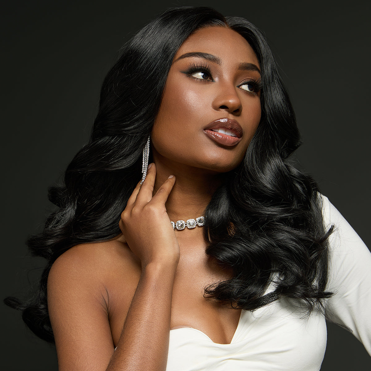 Luvme Hair Soft Life Body Wave HD lace wig with 13x6 frontal, drawstring cap, raw magic x Kim Kimble collection, natural wave style
