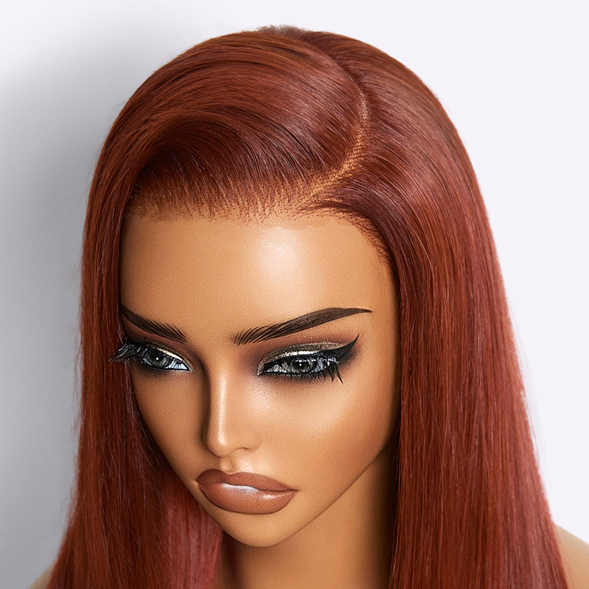 It Girl RawMagic x Kim Kimble silky straight 13x6 HD lace wig with drawstring cap, showcasing smooth, natural-looking hair.