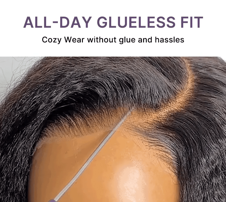 Luvme All-Day Comfort Wig PartingMax Natural Black Kinky Straight to Curly 7x6 Closure HD Lace Glueless Wig Pre Cut Lace-18