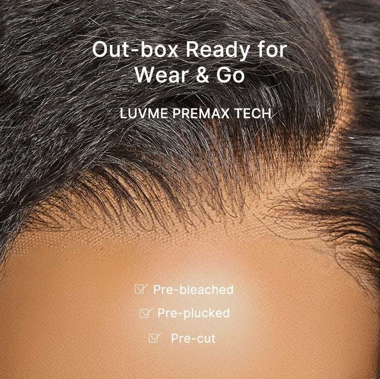 Luvme All-Day Comfort Wig PartingMax Natural Black Kinky Straight to Curly 7x6 Closure HD Lace Glueless Wig Pre Cut Lace-20