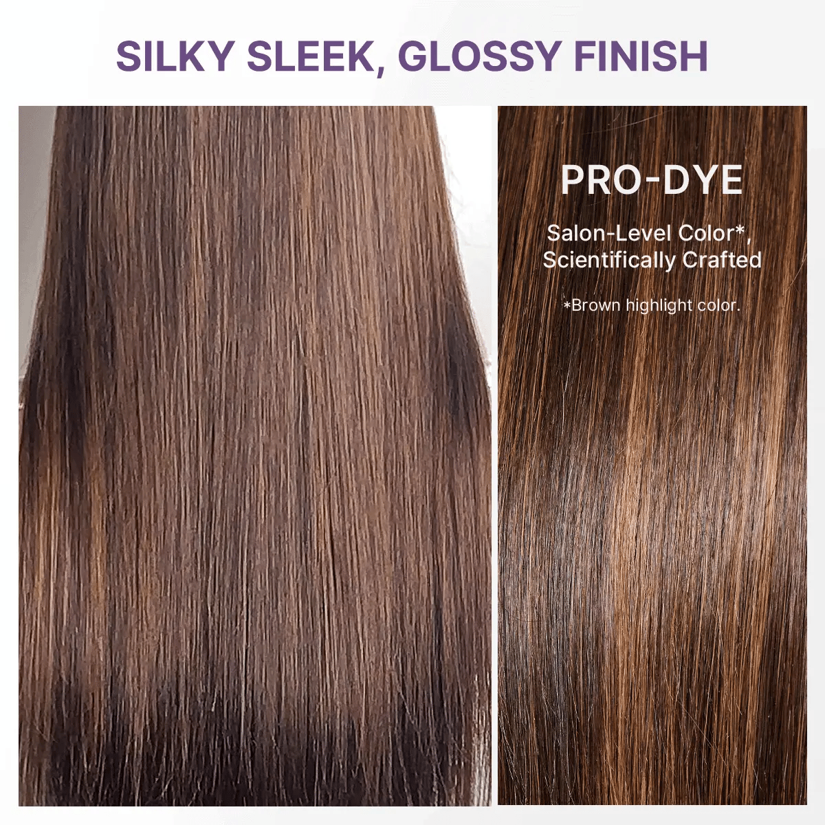 Luvme Hair PreMax Wigs in chestnut brown with honey blonde highlights, silky straight long lace wig with pre-cut 13x4 frontal, glueless style