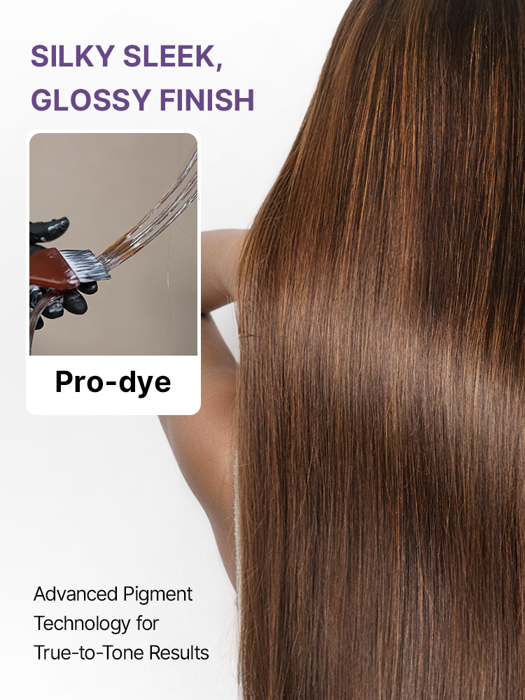 PreMax Wigs - Chestnut Brown with Honey Blonde Highlights Silky Straight 13x4 Frontal Lace Glueless Long Wig Pre-Cut Lace-12