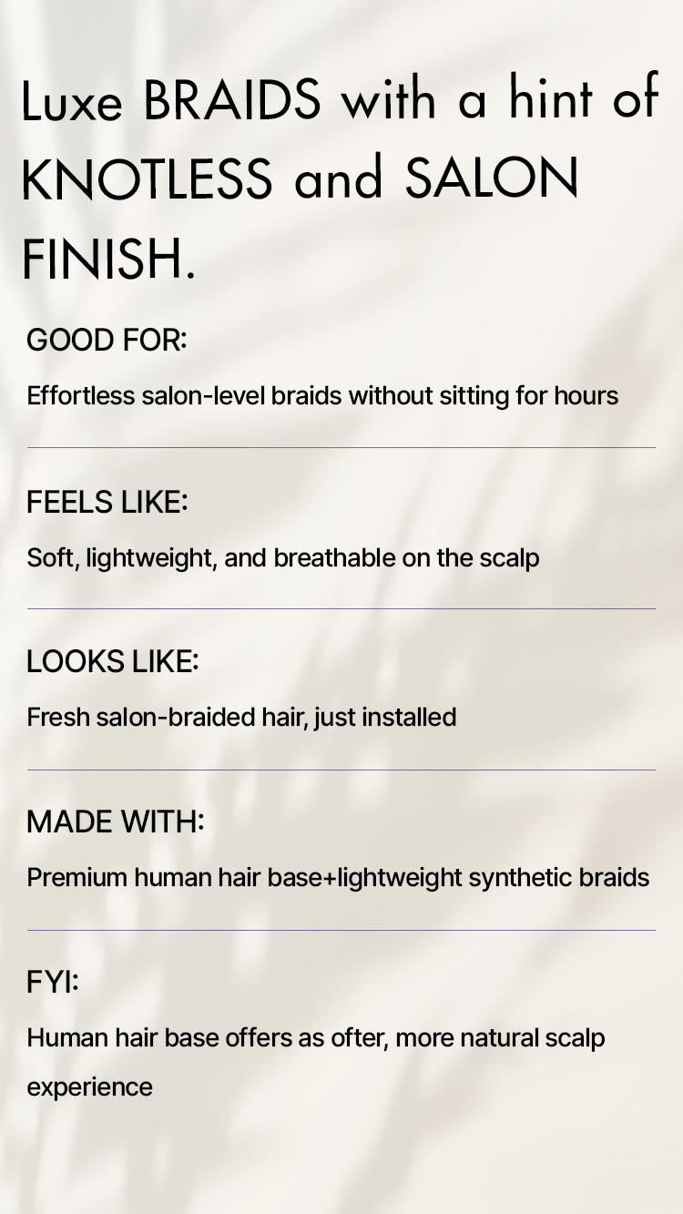 Special Deal | OwnScalp™ Lightweight Salon-Like Braids with a Real Scalp Look Full HD Lace Knotless Box Braided Wig - US Only-28