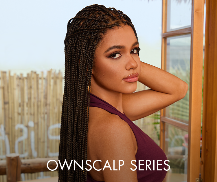 Special Deal | OwnScalp™ Lightweight Salon-Like Braids with a Real Scalp Look Full HD Lace Knotless Box Braided Wig - US Only-29