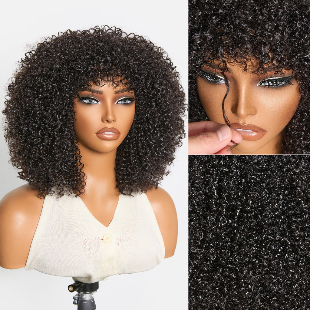 Luvme Hair afro wig with natural curly volume for Black women