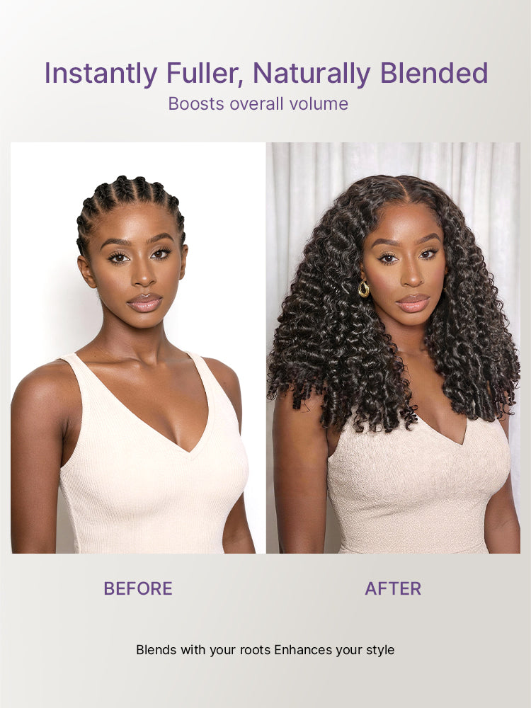 20 Inches=$189.9 |True Scalp V Part 180% Density Burmese Curly Finger Coil Ends Glueless Human Hair Wig with Flexi-Fit Drawstring-05