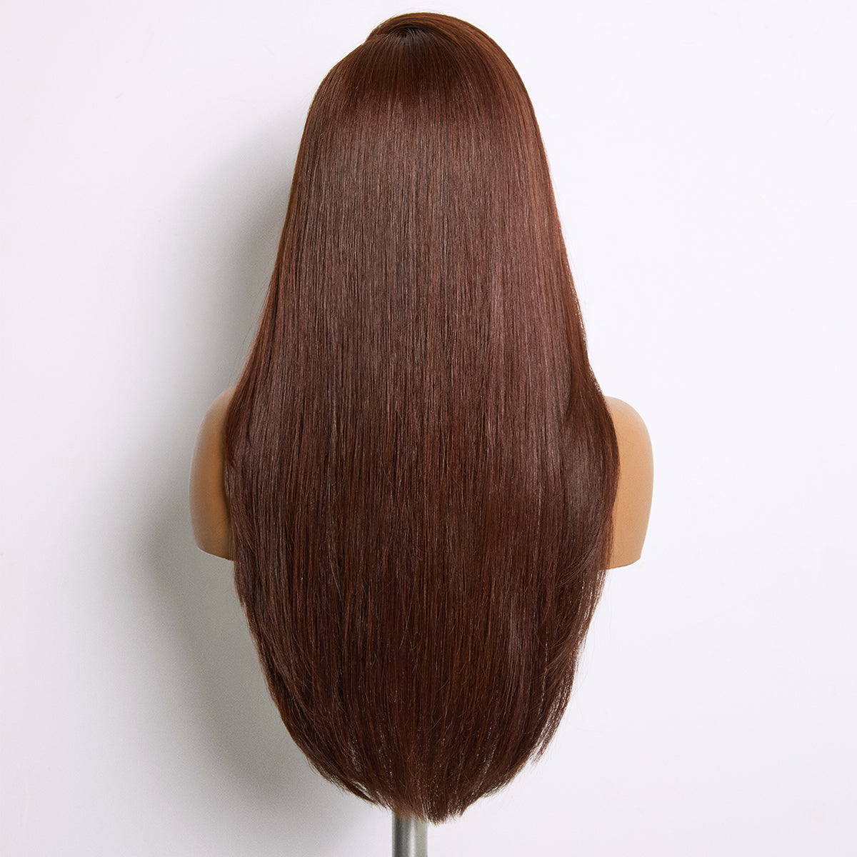 Luvme Hair It Girl RawMagic x Kim Kimble silky straight 13x6 HD lace frontal wig with drawstring cap, natural hairline and smooth texture.
