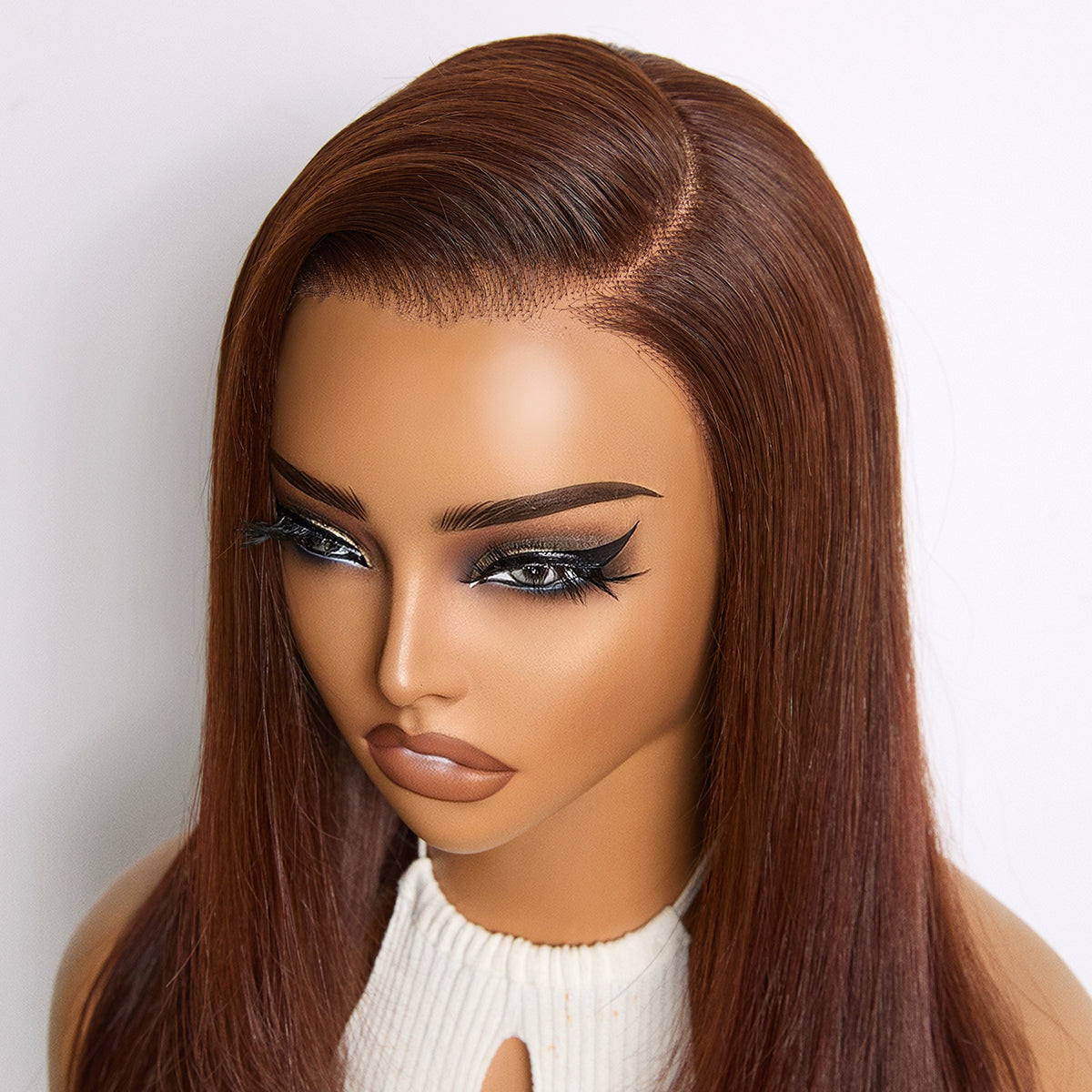 It Girl RawMagic x Kim Kimble lace wig by Luvme Hair featuring silky straight 13x6 frontal HD lace and drawstring cap.