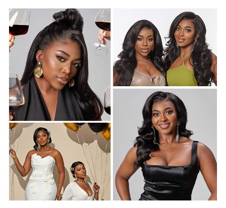 NatureMAX™ 200% / 250% Density Loose Wave Glueless 13x6 HD Lace Front Wig Human Hair Pre-Cut Lace Flexi-Fit Drawstring Cap-67