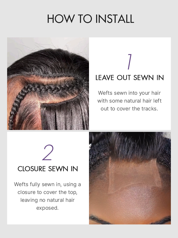 3pcs Body Wave / Water Wave / Deep Wave / Yaki Straight / Silky Straight 100% Virgin Human Hair Bundles-35
