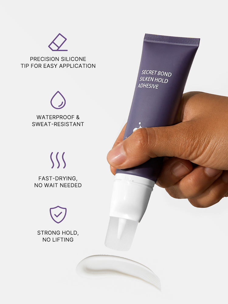 US Only | LUVME Wig Hairline Glue - Silicone Applicator for Easy Mess-Free Application, Invisible Strong Hold-03
