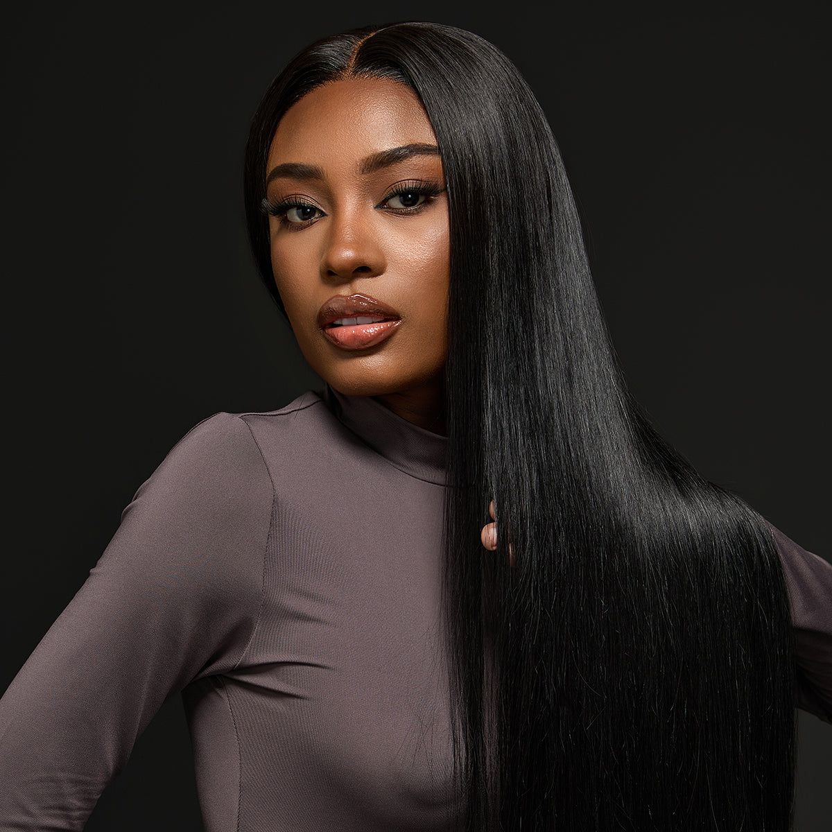 Luvme Hair The Bust Down RawMagic x Kim Kimble long straight HD lace wig with 13x6 frontal and drawstring cap, natural hairline
