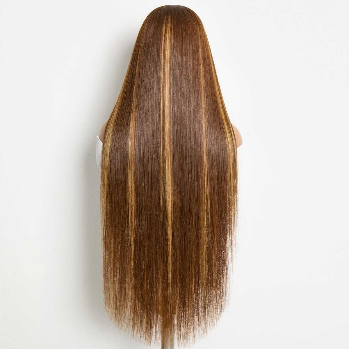 Luvme Hair The Bust Down RawMagic x Kim Kimble lace wig with long straight 13x6 frontal, HD lace, and drawstring cap, natural hair texture