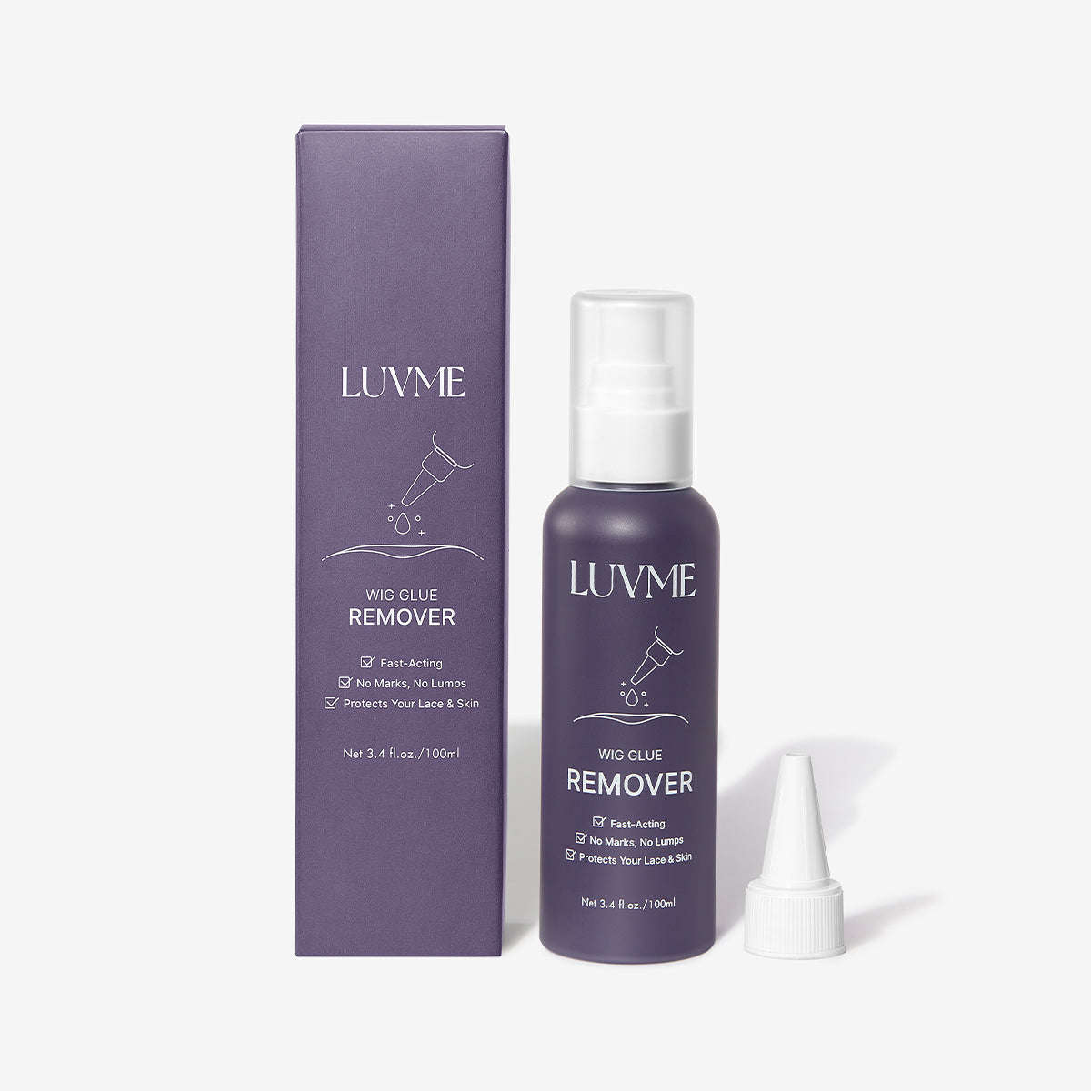 US Only | LUVME Waterproof Wig Glue & Fast Remover Kit | Add-on Item-05