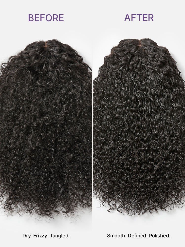 LUVME Curved Curl Repair Comb - Restores Shape and Smooths Messy Curls-02