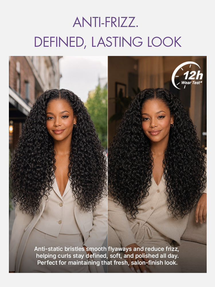 LUVME Curved Curl Repair Comb - Restores Shape and Smooths Messy Curls-04