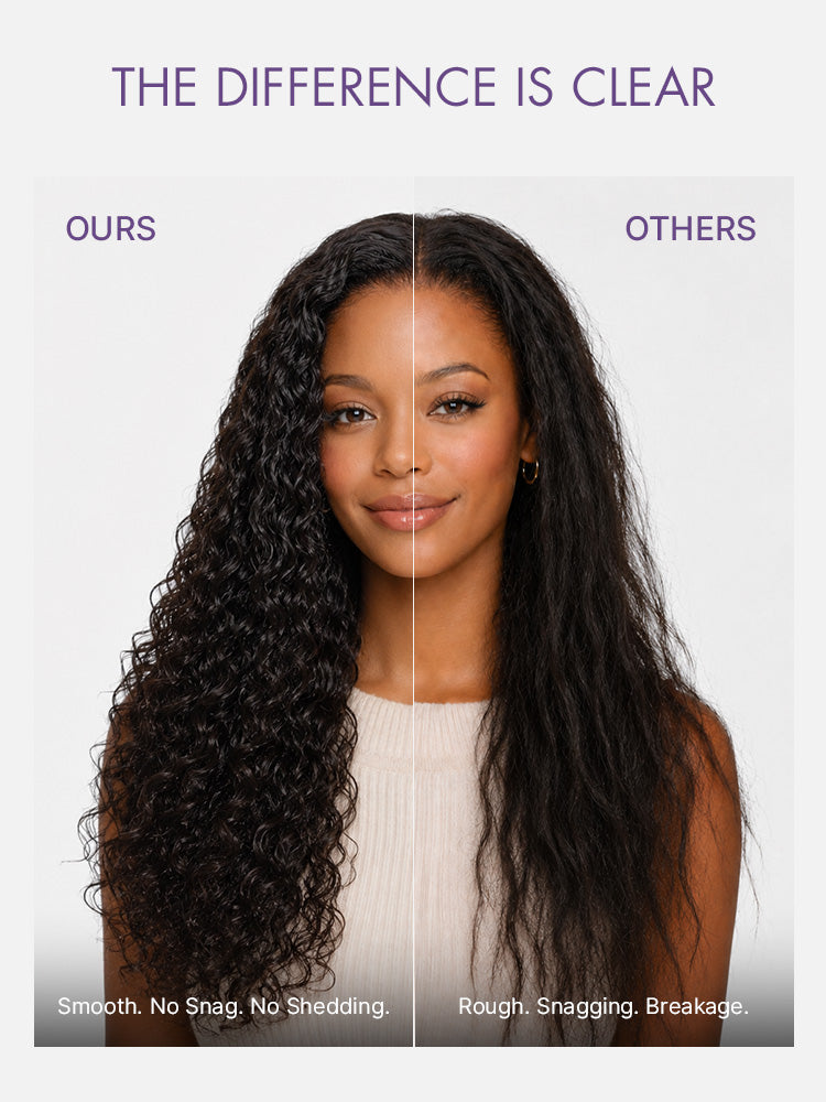 LUVME Curved Curl Repair Comb - Restores Shape and Smooths Messy Curls-05