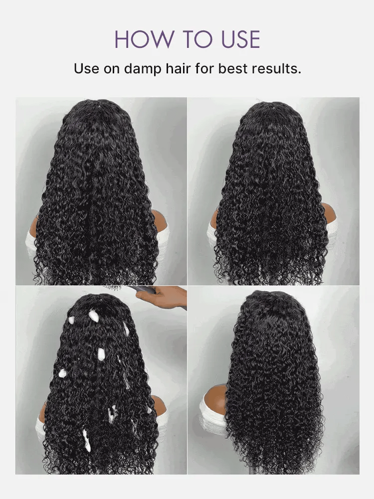 LUVME Curved Curl Repair Comb - Restores Shape and Smooths Messy Curls-06