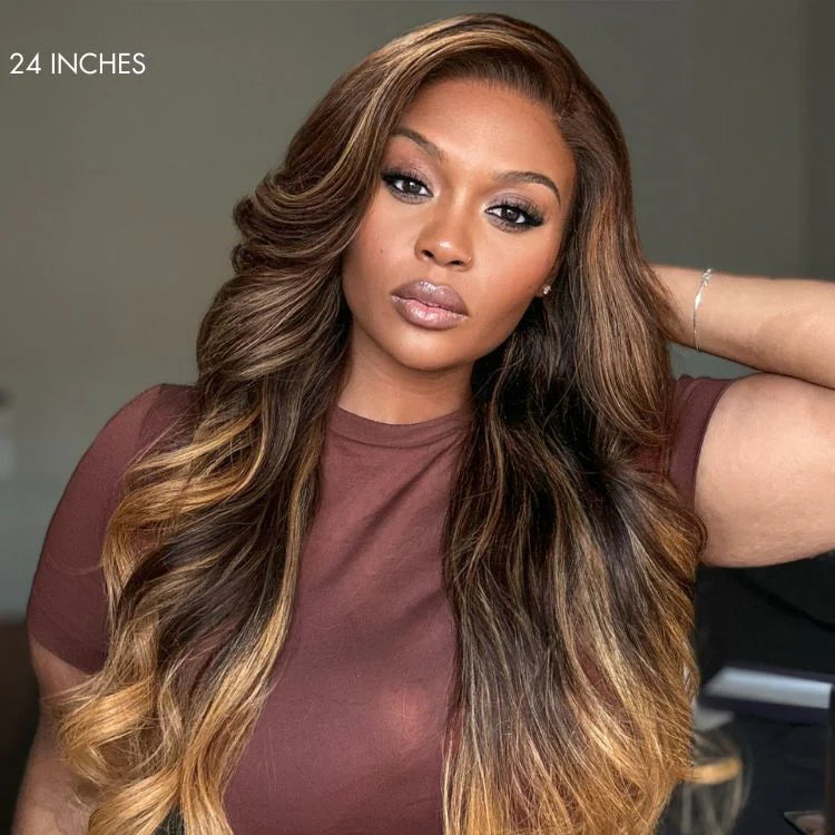 Luvme All-Day Comfort™ Wig PartingMax Glueless 7x6 Closure HD Lace Loose Body Wave Long Wig Pre-Cut Lace-110