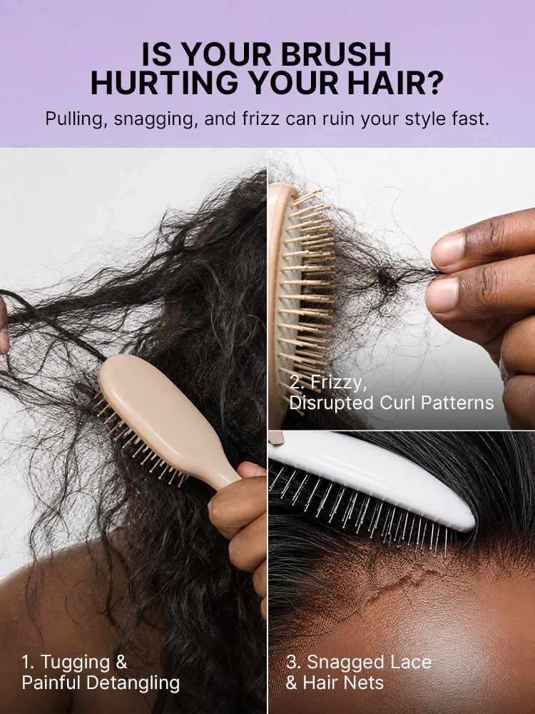 LUVME Small Curl Styling Comb | Tailored for Braids and Kinky Coily Wigs-02