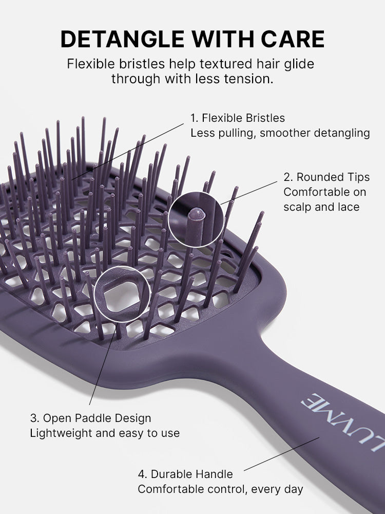 LUVME Small Curl Styling Comb | Tailored for Braids and Kinky Coily Wigs-03