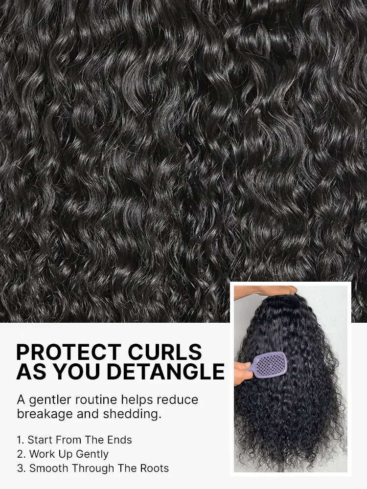 LUVME Small Curl Styling Comb | Tailored for Braids and Kinky Coily Wigs-06