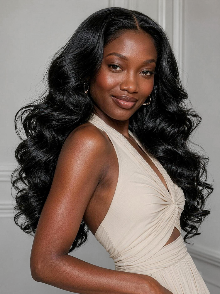 Luvme Hair RawMagic Luxe Body Wave Virgin Human Hair extension, natural soft shiny unprocessed long-lasting hair bundle.
