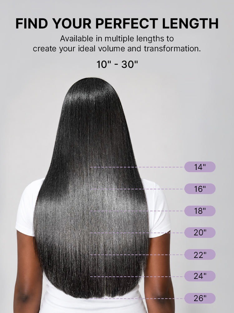 RawMagic Luxe Bundles - 1pc 100% Unprocessed Raw Human Hair Natural Shiny Soft Long-lasting Premium Straight Hair Weft US Only-10