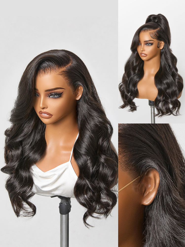 200% Density Loose Wave Glueless 13x6 HD Lace Front Wig