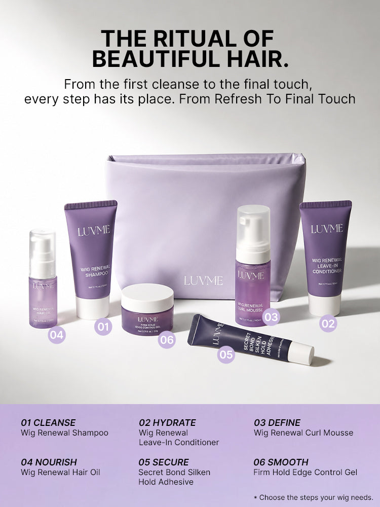 US Only |  Wig Care Travel Essentials 6-Piece Kit-10