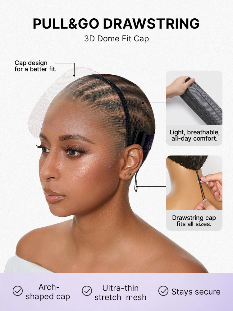 PreMax 180% Density 4C Edges Water Wave Wig 13x4 Frontal Pre-Cut Lace Wig Flexi-Fit Drawstring Cap-03