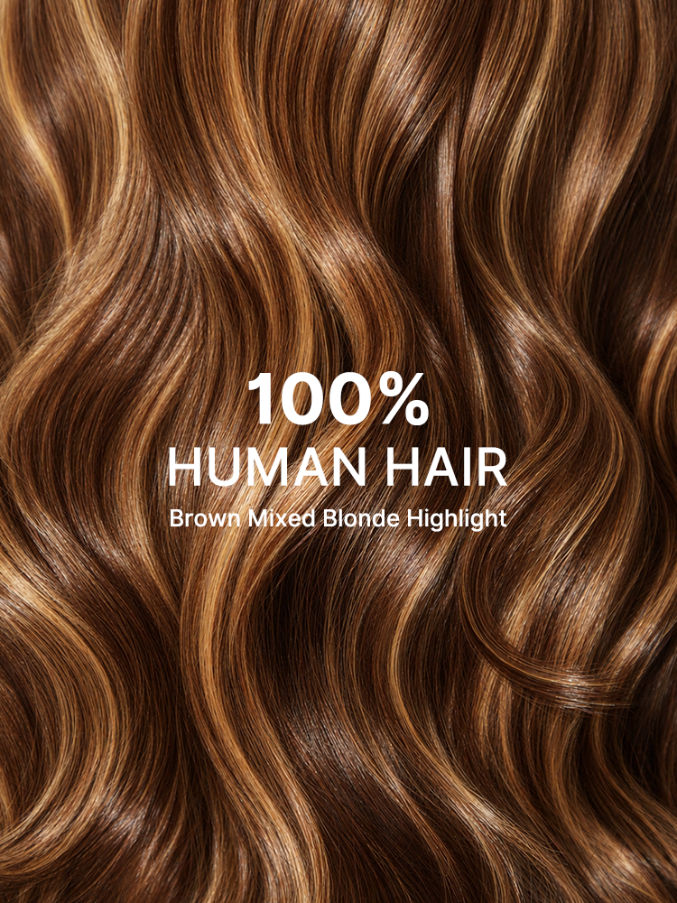 Luvme All-Day Comfort™ Honey Golden Blonde loose body wave human hair wig with 7x6 HD lace closure, 180% density, pre-cut lace