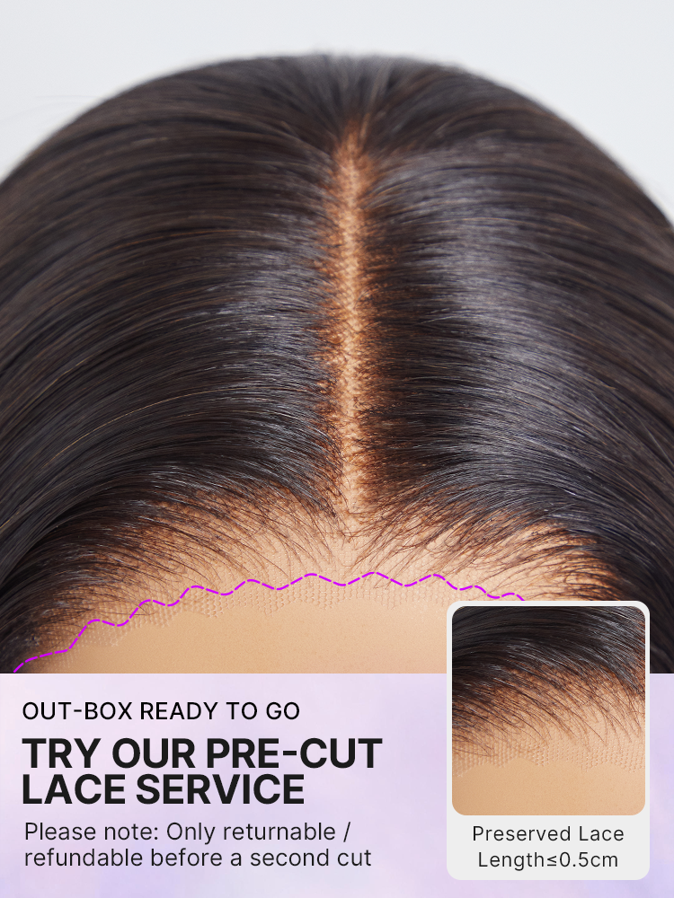 Luvme Hair 5x5 lace closure wig with 180% density, kinky curly style, pre-cut glueless lace for natural look and easy wear