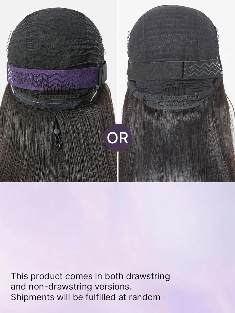 PreMax Wigs | Super Natural Hairline Silky Straight Glueless 13x4 Frontal Lace Wig Human Hair Pre-Cut Lace-64