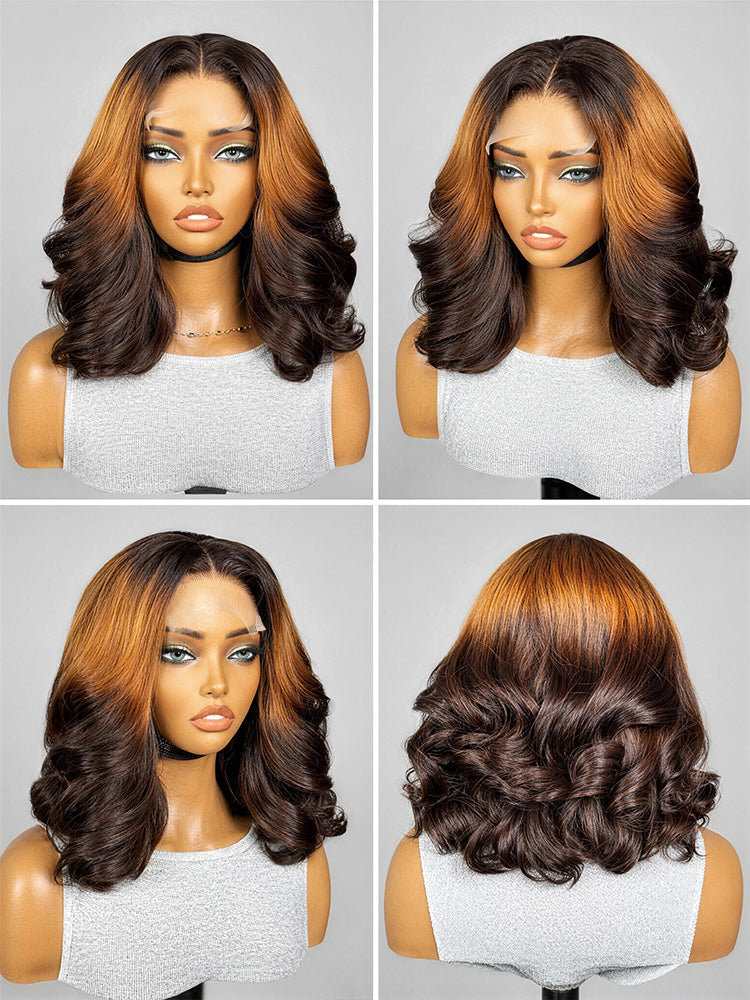 PreMax 180% Density 12 Inch 5x5 Closure HD Lace Custom Wig Pre-cut Lace-02