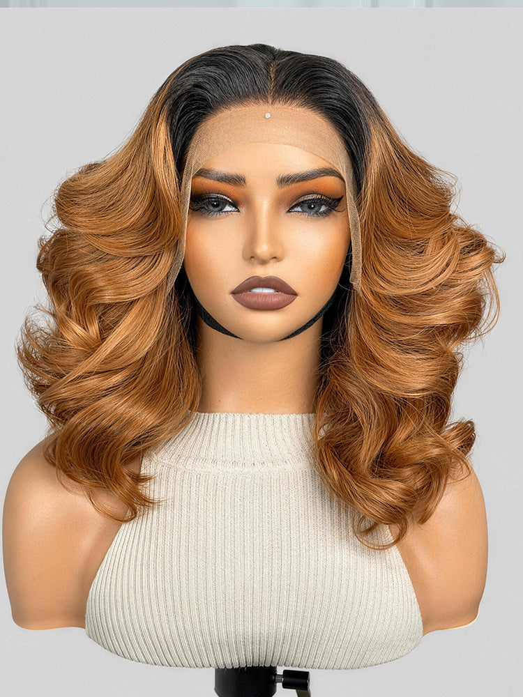PreMax 180% Density 12 Inch 13x4 Frontal HD Lace Custom Wig Pre-cut Lace-01