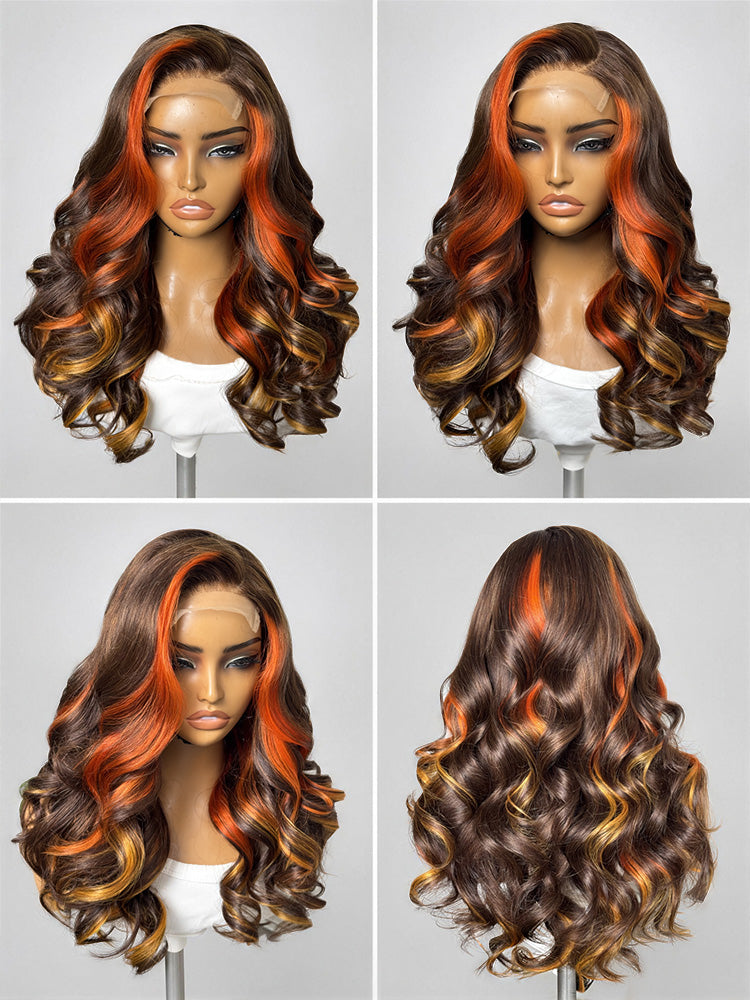 PreMax 180% Density 18 Inch 5x5 Closure HD Lace Custom Wig Pre-cut Lace-02