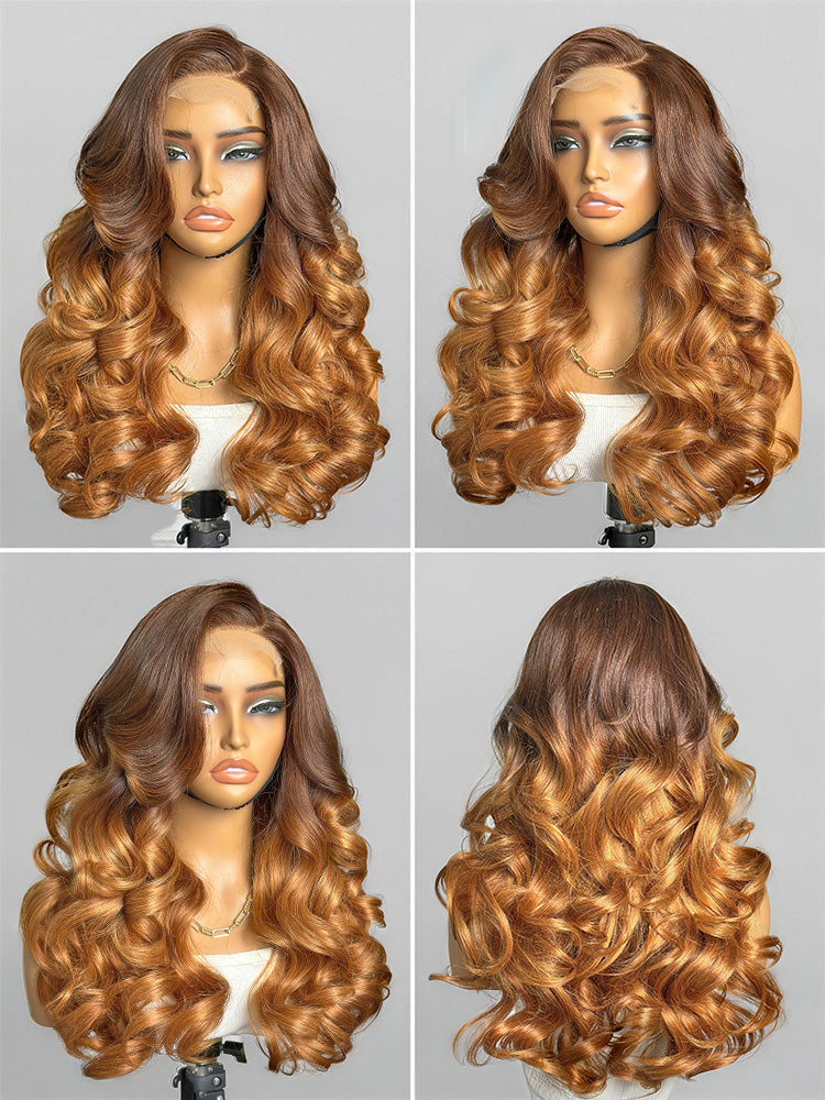 PreMax 180% Density 18 Inch 5x5 Closure HD Lace Custom Wig Pre-cut Lace-05