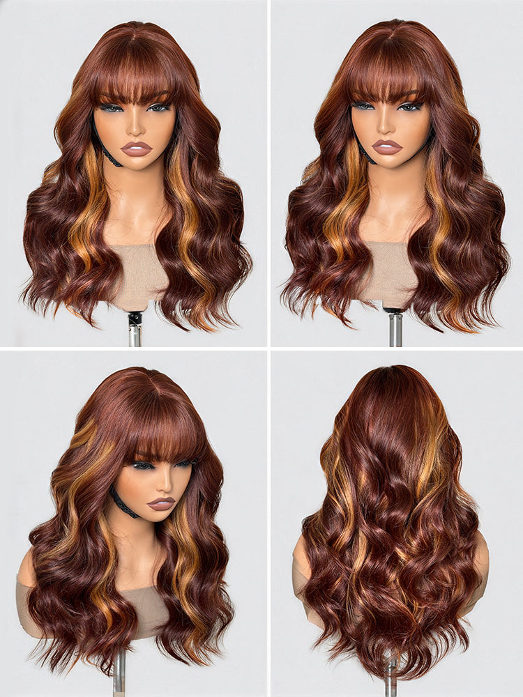 PreMax 180% Density 18 Inch 5x5 Closure HD Lace Custom Wig Pre-cut Lace-09