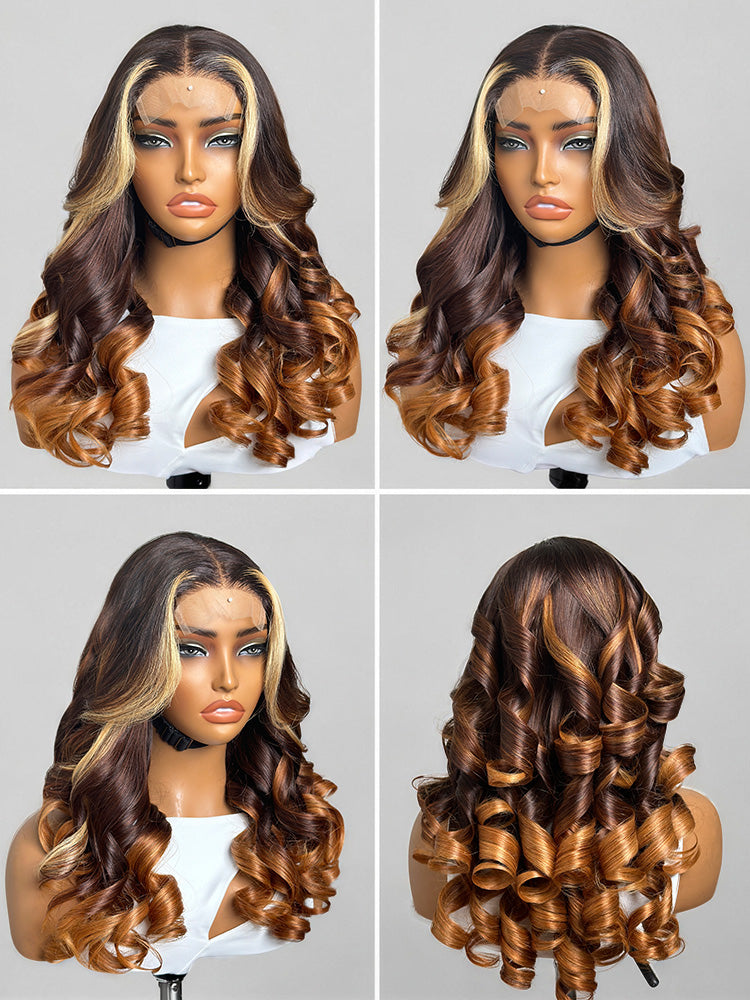 PreMax 180% Density 18 Inch 5x5 Closure HD Lace Custom Wig Pre-cut Lace-02