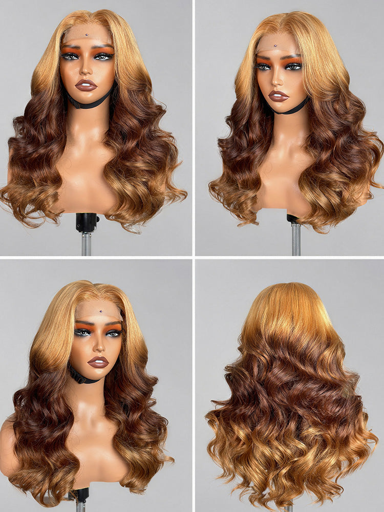 PreMax 180% Density 18 Inch 5x5 Closure HD Lace Custom Wig Pre-cut Lace-09