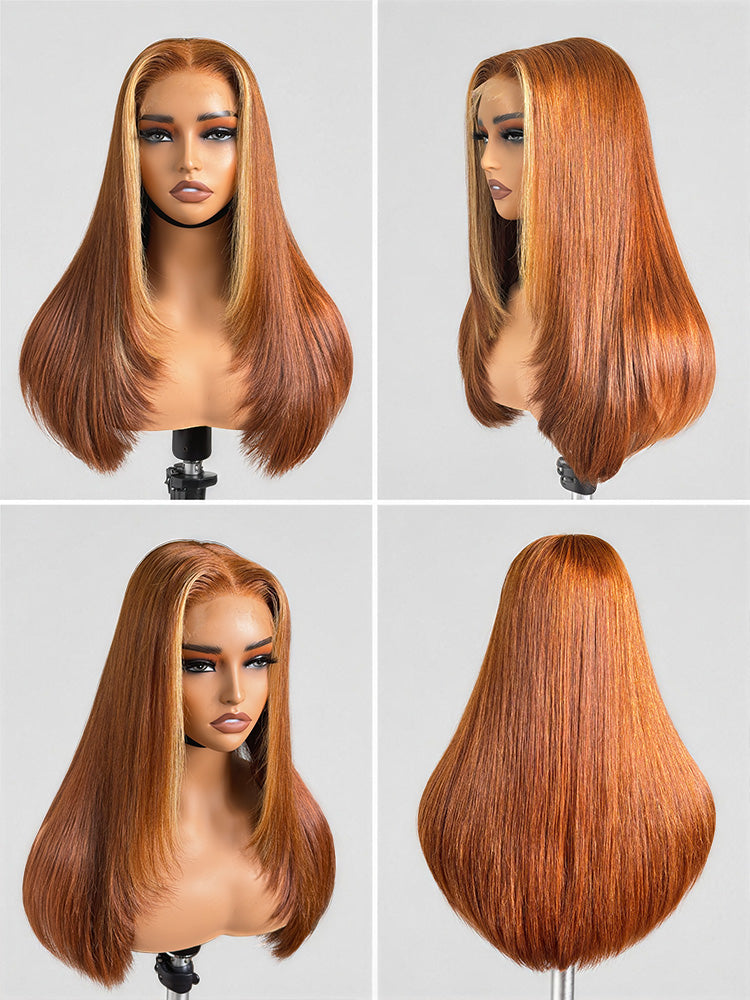PreMax 180% Density 18 Inch 5x5 Closure HD Lace Custom Wig Pre-cut Lace-07
