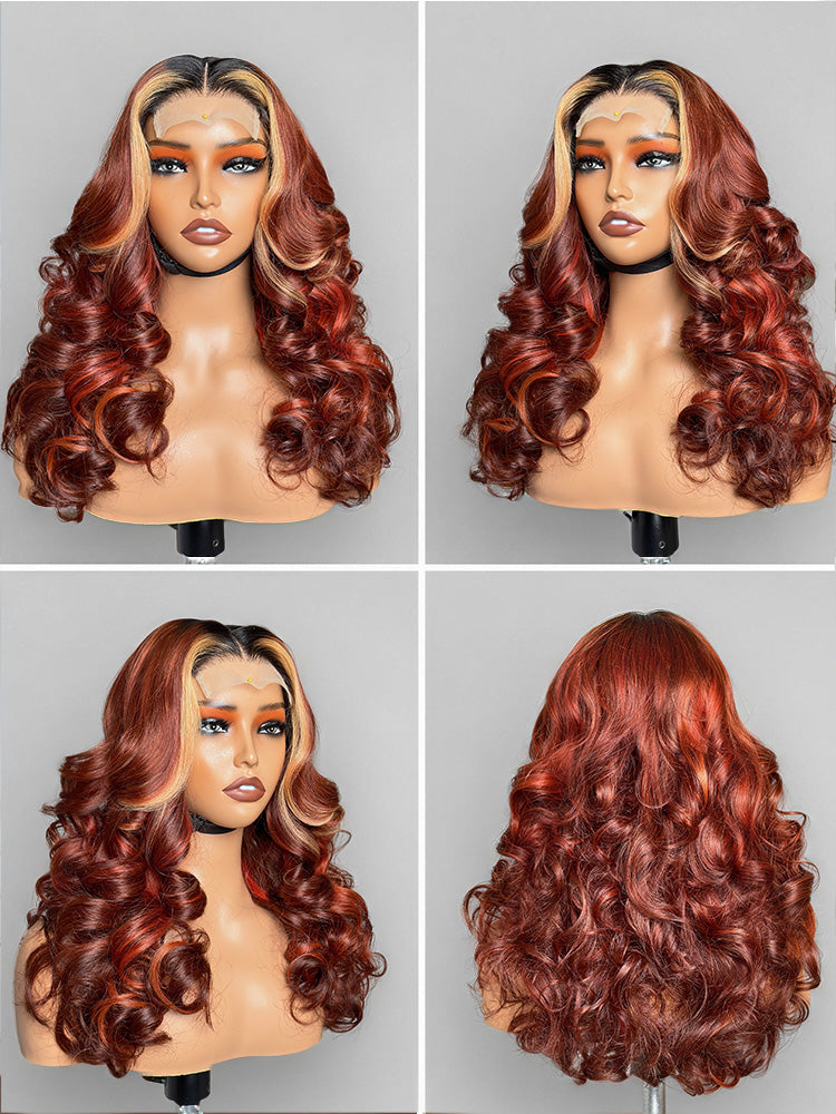 PreMax 180% Density 18 Inch 5x5 Closure HD Lace Custom Wig Pre-cut Lace-11